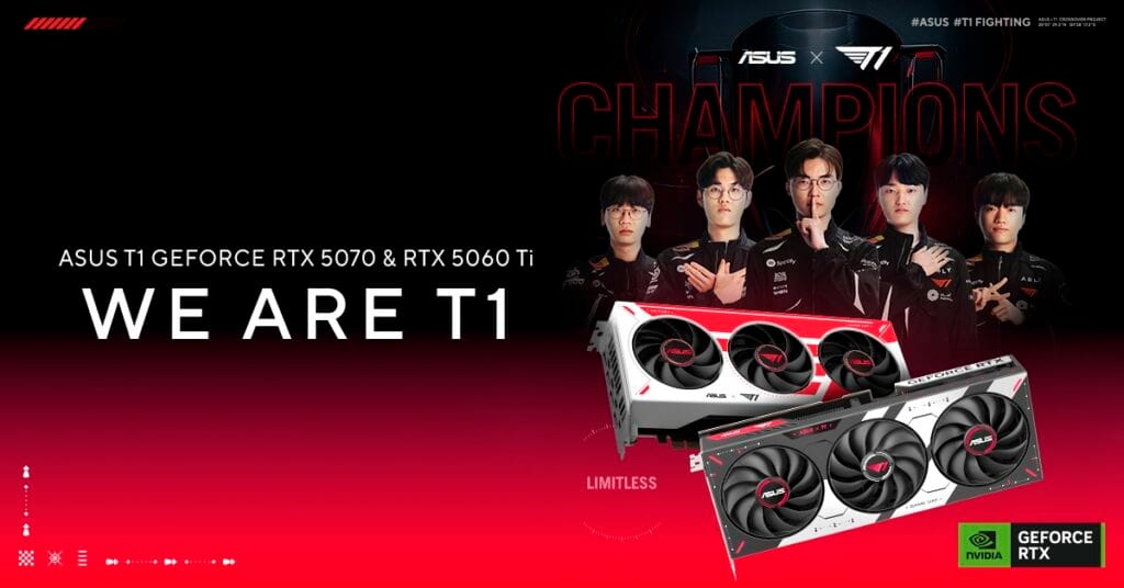 T1 GeForce RTX 5070