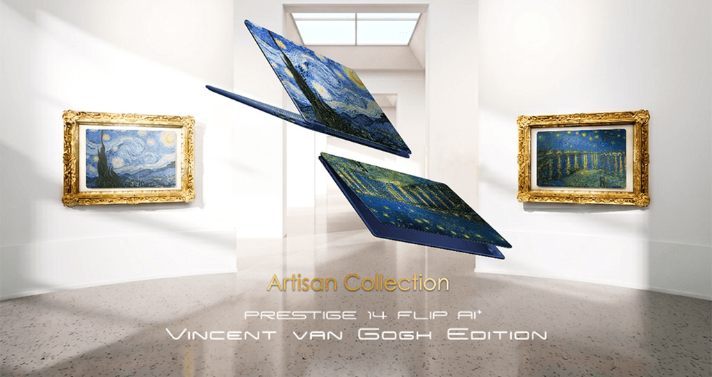 msi Prestige 14 Flip AI+ Van Gogh Edition