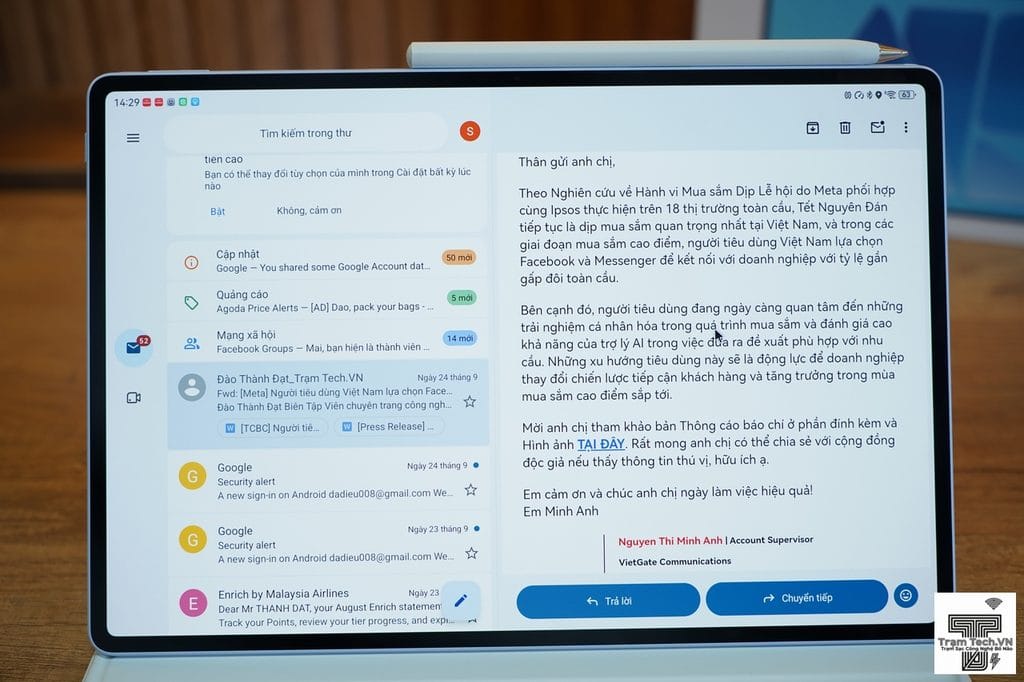 Review Huawei MatePad Air