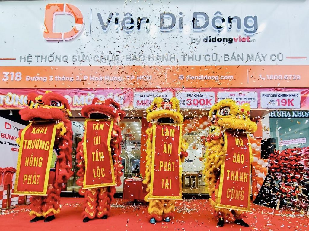 Viện Di Động by Di Động Việt khai trương